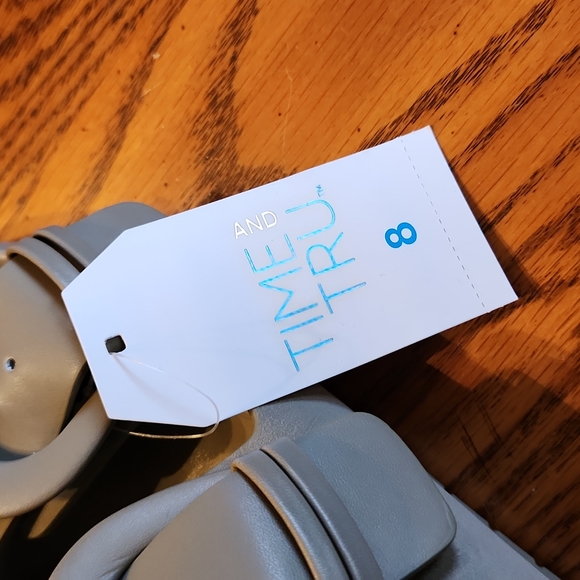 Time & Tru Comfort Footbed Adjustable Slide - Picture 5 of 6